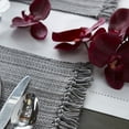 thumbnail image 3 of Variegated Gray Fringe Placemat (Set of 6), 3 of 3