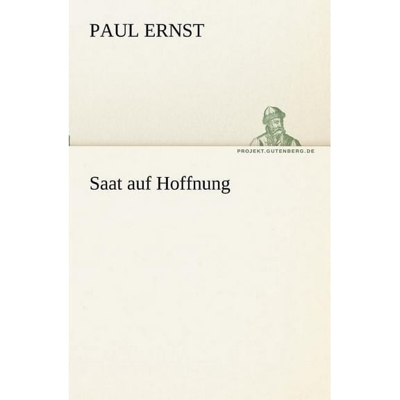 Saat Auf Hoffnung (Paperback)