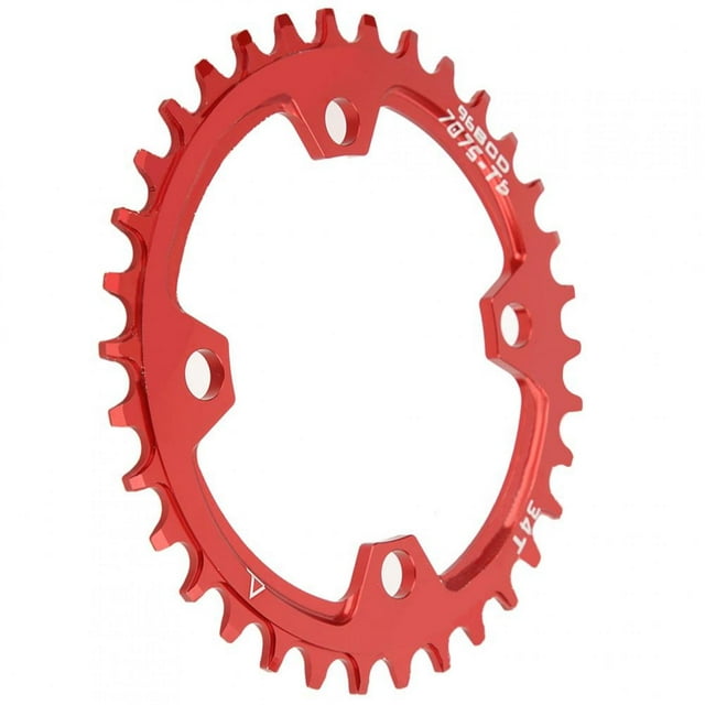 AMONIDA Bike Chainring, Bike Narrow Wide Round Chainring Chainring, Mountain Bicycle Chainring For Mountain Bicycle Repair Bicycles Single Chain Ring