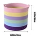 thumbnail image 3 of ¡Rebajas Sorprendentes!, Cesta de almacenamiento de cuerda de algodón colorida, cesto para ropa sucia, cesto tejido para guardar ropa sucia, juguetes diversos para el hogar y el dormitorio. Akmoler, 3 of 9