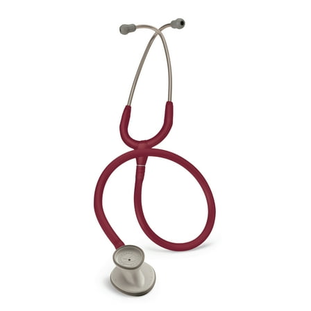 3M Littmann Lightweight II S.E. Stethoscopes, Burgundy Tube, 28 inch, 2451