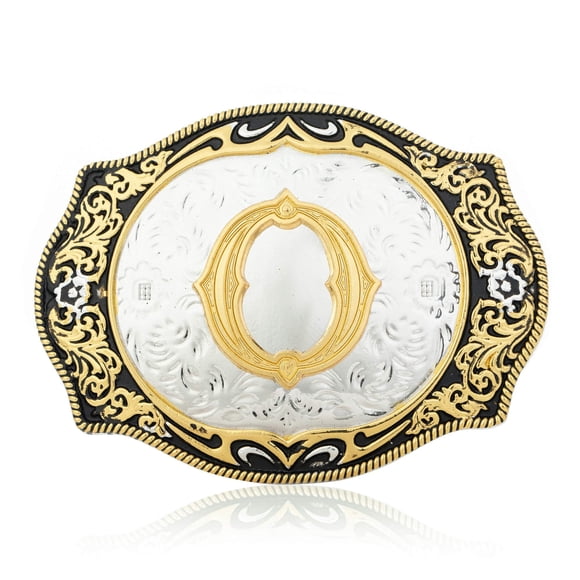 Qqa Hebilla De Cinturón Occidental De Moda Vintage A A Z Letra Inicial Hebillas De Cinturón De Vaquero Para Hombres/Mujeres
