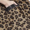 thumbnail image 6 of Comfort Spaces Brown, Black Leopard Polyester Plush Throw, 60" x 50", 6 of 9