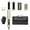Gold, variant on "5-in-1 Hair Styler with 200 Million Ions & 110,000 RPM Motor - Complete Air Styler Kit for Ultimate Frizz-Control, Fast Drying & Styling, Includes Travel Case (Blue)"