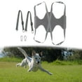 thumbnail image 2 of Hamaca para gatos y perros, soporte para perros, arnés para el cuidado de mascotas Gris L, 2 of 9