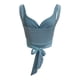 thumbnail image 5 of ICHUANYI Clearance Women Solid Sexy Appliques Sleeveless Pullover Vest Tank Crop Tops Shirts(Light blue, S) ICHUANYI WER2023080905986, 5 of 6