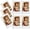 7 Packs, variant on 7 Packs Polaroid Magnets Frame for Refrigerator, Acrylic Fridge Magnetic Picture Frame, Mini Photo Frames, Instax Clear Picture Magnet Display Frame 2.36 X 3.54 Inches
