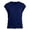 Navy, variant on Girls Solid Short Sleeve T Shirts for Kids Summer Casual Basic Tee Round Neck Everyday Wear for School and Outdoor Activities, 13-14 Years, Navy