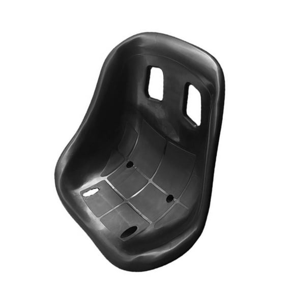 Pitycbo Go Kart Car Seat Accessories Black Replacement DIY Kart Car Saddle for Balancing