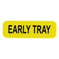 thumbnail image 2 of Yellow Early Tray Food Service Medical Sticker Labels | 0.5 x 1.5" inch - 500 Pack | InStockLabels.com, 2 of 3