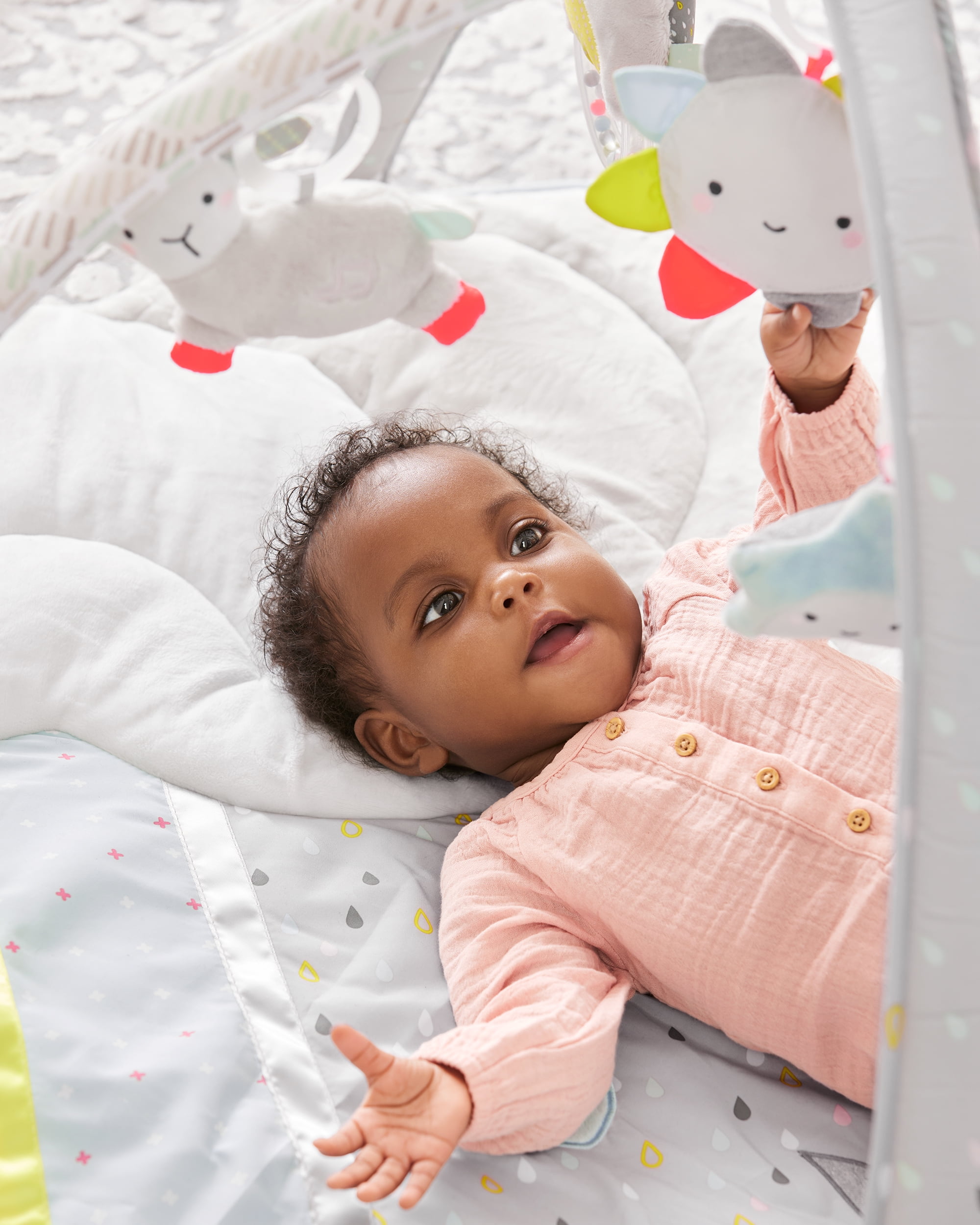 Skip Hop Baby Activity Play Gym, Silver Lining Cloud, Age 0-2 Years, Grey
