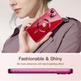 thumbnail image 7 of JETech Electroplated Case for iPhone 13 6.1-Inch, Camera Lens Full Protection, Compatible with MagSafe Wireless Charging, Shockproof Soft TPU Phone Cover (Rose Red), 7 of 7