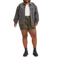 thumbnail image 3 of Levi's® Women's Plus Size Mid Length Shorts, 3 of 6