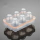 thumbnail image 2 of 2X Portátil para Acampar Una Prueba de Golpes Y Fugas, 6 Huevos, Caja de Contenedores, Soporte para Huevos, Caja de Almacenamiento para Huevos, Caja, 2 of 6