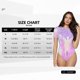 thumbnail image 5 of Balery Purple Sparkling Butterfly Body de cuello redondo de manga corta para mujer Tops de manga corta Tops básicos-Small, 5 of 7