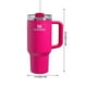 thumbnail image 2 of Stanley Quencher 40 Onzas - Vaso de acero inoxidable aislado al vacío, con agarradera tapa y popote, termo para bebidas calientes y frías, 1180 mililitros, 2 of 5