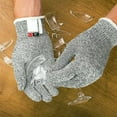 thumbnail image 2 of ALLTIMES 2 Pairs Level 5 Protection Cut Resistant Gloves for Butcher Kitchen Meat Cutting Wood Garden Carving, 2 of 8