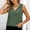Army Green, variant on Women's Silk Satin Camisole Tank Tops V Neck Pleated Blouses Dressy Casual Sleeveless Blouses Summer Business Work Shirts Workout Tee Casual Spring Tops