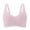 Pink, variant on Workout Bra for Women Everyday Bras Wireless Supportive Push-Up Full Coverage No Underwire Fit (Black, S)