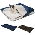 thumbnail image 4 of Pet Bed Multipurpose Water Proof Soft Comfortable Cold Protection Keep Warm Polyester Lamb Fleece Dog Blanket for All Seasons, 4 of 10