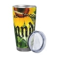 thumbnail image 2 of Cauagu Not All Who Wander Are Lost Pattern 20oz Tumbler,Stainless Steel Vacuum Insulated Tumbler with Lid Insulated Coffee Mug Thermal Cup with Splash Proof Sliding Lid-Straw Three-piece Set, 2 of 8