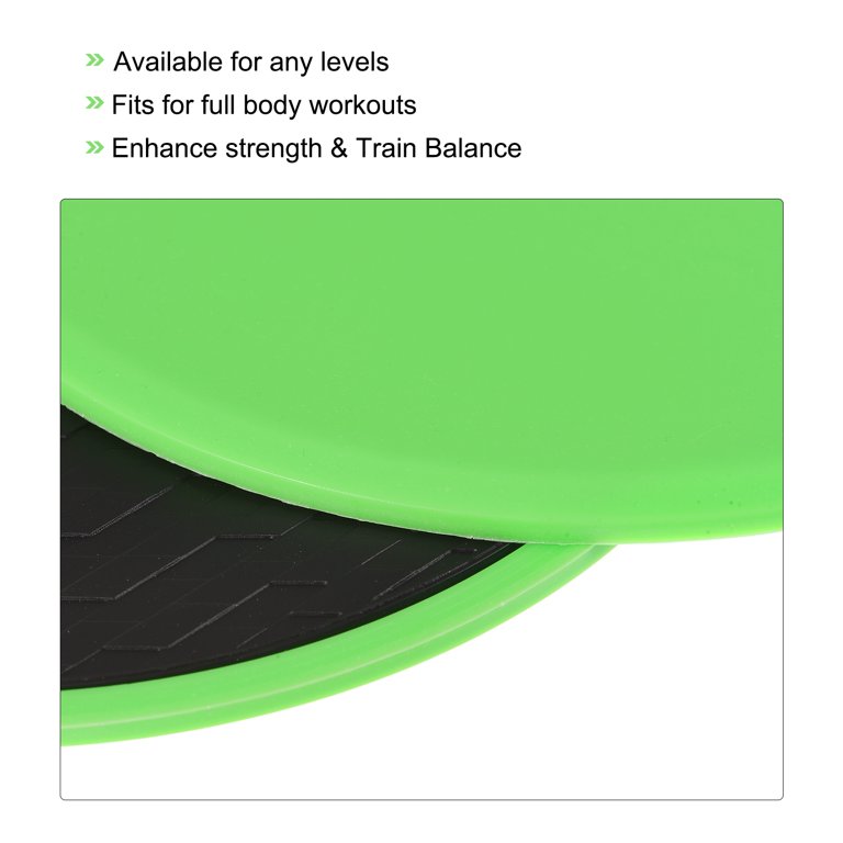 Exercise Core Sliders, Double-Sided Glider Discs Rhombus Texture