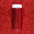 thumbnail image 3 of Bakell - Red Hologram Ultra Fine Holographic Craft Glitter Dazzler Dust - 35g Jar, 3 of 6