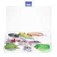 thumbnail image 4 of 164Pcs Fishing Lure Set Kit Soft And Hard Lure Baits Tackle Set Freshwater Box, 4 of 6