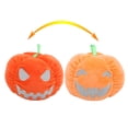 thumbnail image 2 of Peluche reversible de doble cara, suave y flexible, ideal para Halloween, para niños (naranja claro, naranja oscuro, 10 cm), 2 of 14