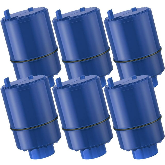 Filtros de Agua Fil-Fresh Paquete de 6 para pur pur plus Certificado NSF Montaje de Llave de Núcleo