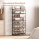 thumbnail image 4 of Shoe Rack HOOBRO Organizador de almacenamiento de zapatos de 8 niveles para 24 a 26 pares, 4 of 9