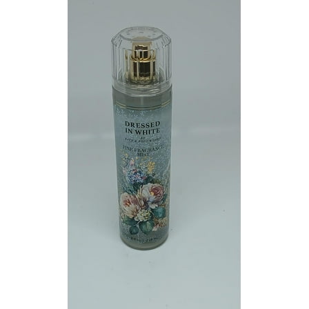 Bath & Body Works DRESSED IN WHITE Fine Fragrance Mist 8oz.