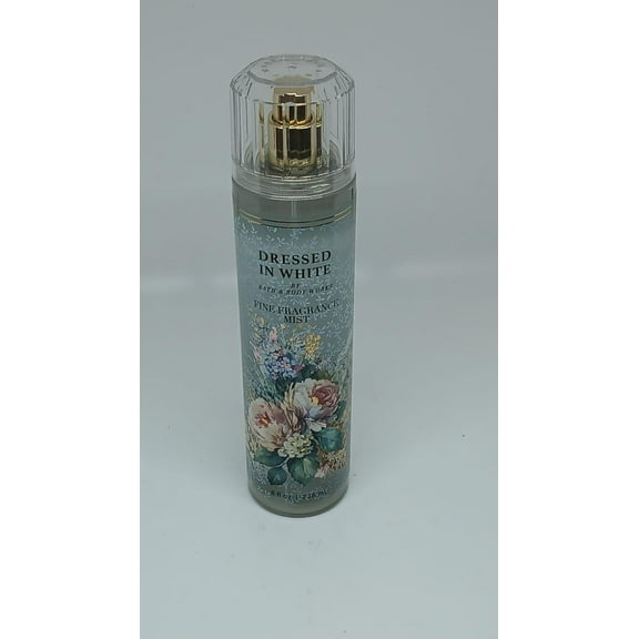Bath & Body Works DRESSED IN WHITE Fine Fragrance Mist 8oz.