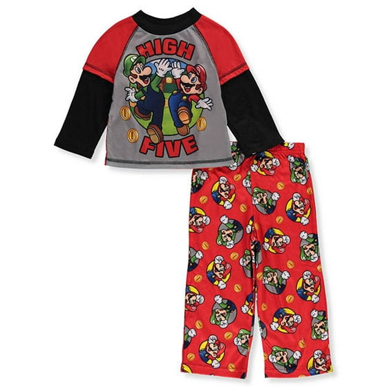 Super Mario Brothers Super Mario High Five Pajamas