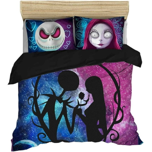 Xiheshian Ensemble de Literie Taille Grand 1 Pce Housse de Couette avec 2 Taies d'Oreiller Sans Couette