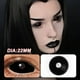thumbnail image 2 of Pseieche lentes de contacto de 22 MM, lentes de ojos blancos, malla roja, ojo completo, Cosplay de Anime de Halloween, Sharingan, Sclera, 2 of 4
