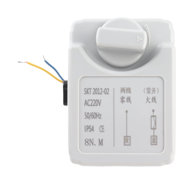 Válvula De Bola Normalmente Abierta, Válvula De Bola Motorizada AC220V 6N.M Torsión IP54 Protección Para Motor Síncrono