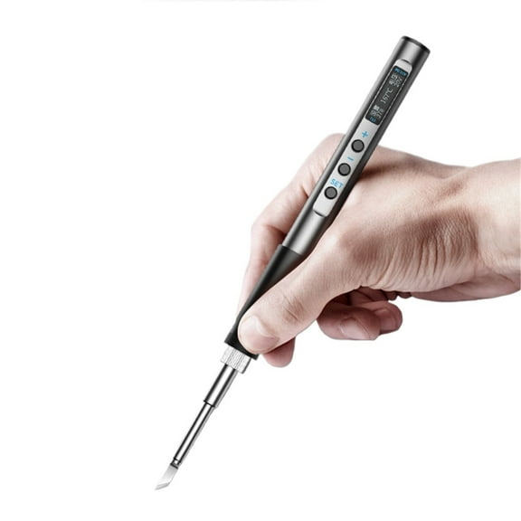 Portable Smart PTS100 T12 Mini Soldering Station with PD65W Power Supply - Digital Display, Small Constant Temperature Repair Tool