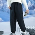 thumbnail image 5 of Coerni Boys Girls Insulated Snow Pants Water-Resistan𝐭 Ski Pant Adjustable Windproof Winter Warm Overalls Jogger Hiking Clothes, 5 of 7