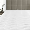 thumbnail image 1 of Waterproof Jacquard Mattress Topper Lyocell from Eucalyptus Tencel - Queen, 1 of 3