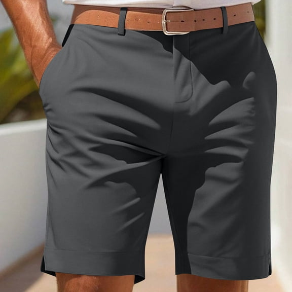Ynynloco Mens Hiking Cargo Shorts Quick Dry Lightweight Outdoor Fishing Camping Golf Shorts with Multi Pockets