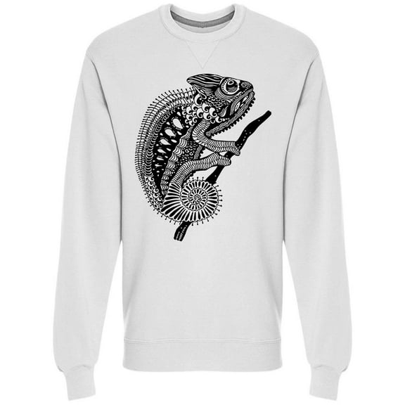 Chameleon Art Sweatshirt Men -Image by Shutterstock, Male Medium