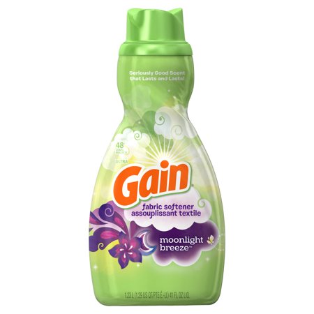 Gain Liquid Fabric Softener, Moonlight Breeze, 41 fl oz 48