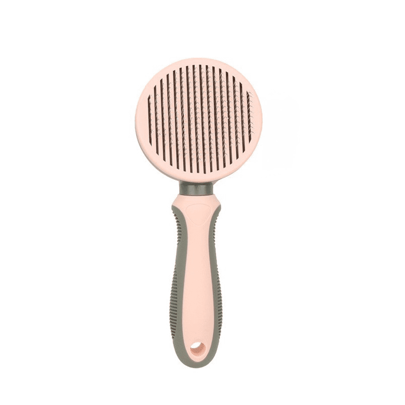 Pet Grooming Slicker Brush Self Cleaning Hair Remover Brush for Dogs Cats Rabbits Available in Fine & Coarse Pins Multiple Color Options Efficiently Shed Loose Undercoat and Tangled Fur