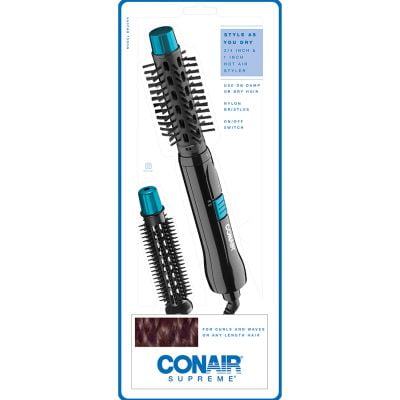 Conair 2-in-1 Styling Curl Hot Air Brush Black