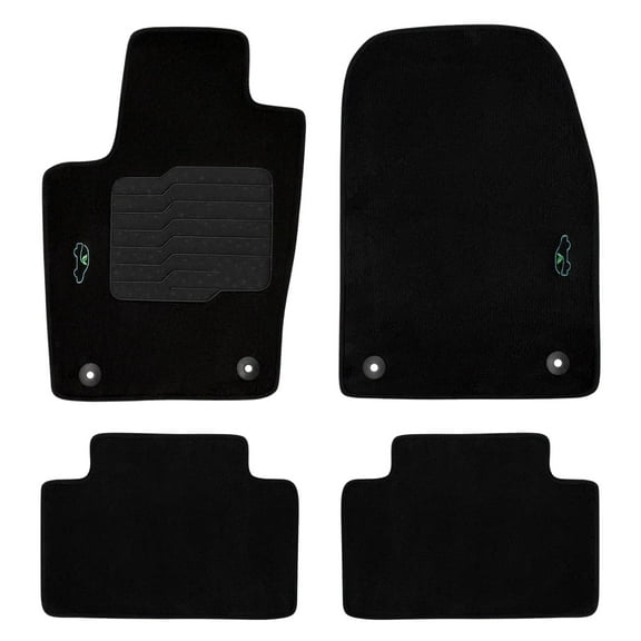Carpet Floor Mats for 2016 to 2021 Jeep Grand Cherokee and 2016 to 2023 Dogde Durango