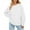24#White, variant on Oversized Sweatshirt for Women 2025 Fall Long Sleeve Y2K Pullover Top Crewneck Sweat Shirts White M