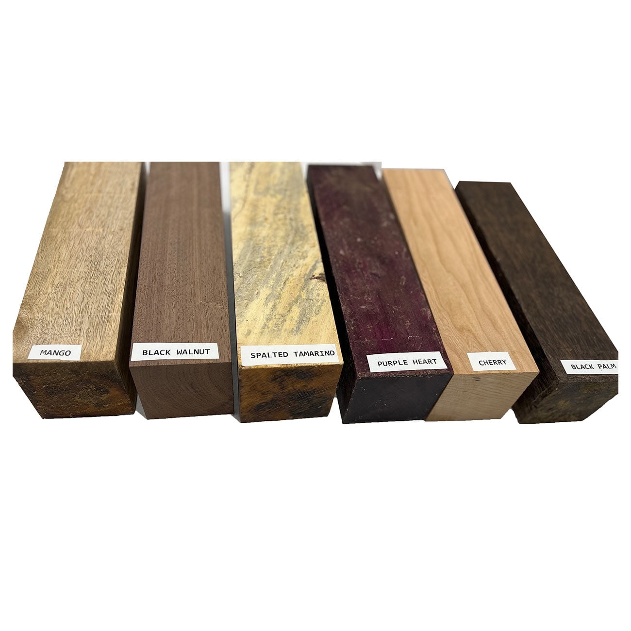 Pepper Mill Blanks Combo 3" x 3" x 12" (6 Piece) Purpleheart