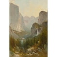 thumbnail image 2 of Thomas Hill 11x14 Black Ornate Wood Framed Double Matted Museum Art Print Titled: Yosemite Valley (1889), 2 of 5