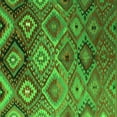 thumbnail image 1 of Ahgly Company Indoor Square Southwestern Green Country Area Rugs, 3' Square, 1 of 1
